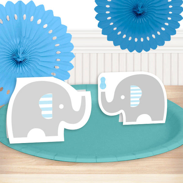 Elephant Baby Shower Decorations | Lil Peanut Blue