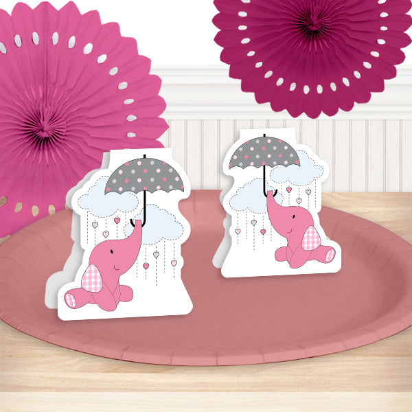 Elephant Baby Shower Decorations | Pink Umbrella