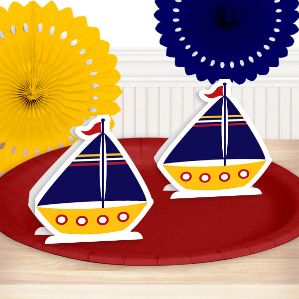 Sailboat Party Decorations | Whale | Ocean | Ahoy