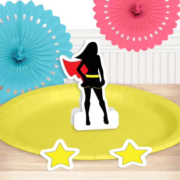 Super Girl Hero Party Decorations | Champion | Supergirl | Comic