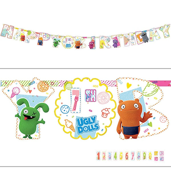 Ugly Dolls Movie Jumbo Add-An-Age Banner