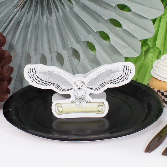 Wizard School Owls Table Decorations DIY Cutouts,  12.5 x 18.5 inch,  4 sheets