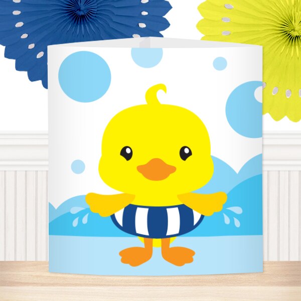Lil Ducky Baby Shower Centerpiece,  6 inch,  set of 8