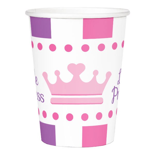 Lil Princess Cups,  9 ounce,  8 count