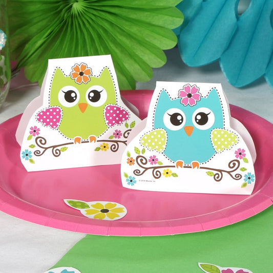 Lil Owl Table Decorations DIY Cutouts,  12.5 x 18.5 inch,  4 sheets