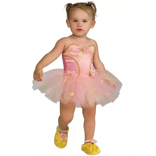 Pink Rose Ballerina Costume 2-4T