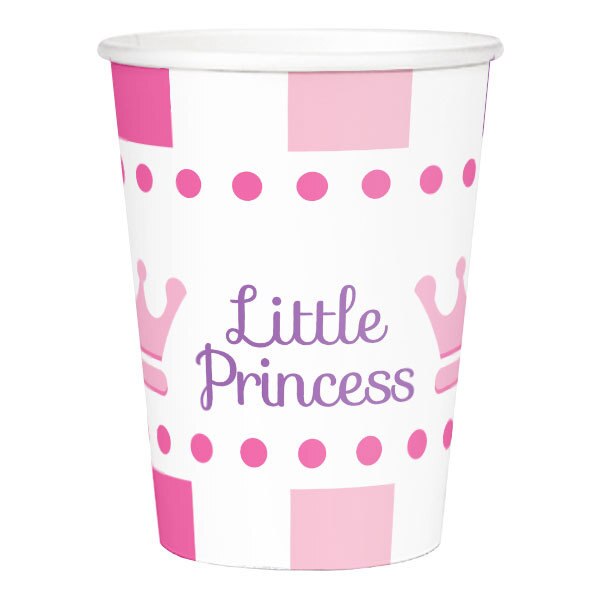 Lil Princess Cups,  9 ounce,  8 count