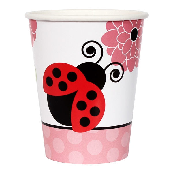 Lil Ladybug Cups,  9 ounce,  8 count