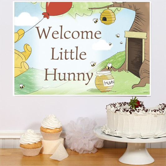 Little Honey Baby Shower Party Sign,  12.5 x 18.5 inch,  set of 3