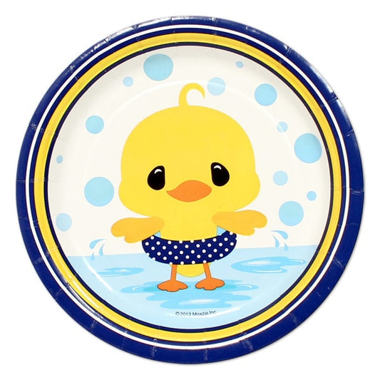 Lil Ducky Dessert Plates,  7 inch,  8 count