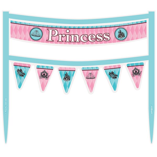 Fashion Princess Cake Banner