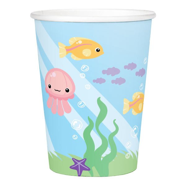 Lil Narwhal Cups,  9 ounce,  8 count
