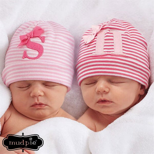 Baby Girl Initial Hat by Mud Pie