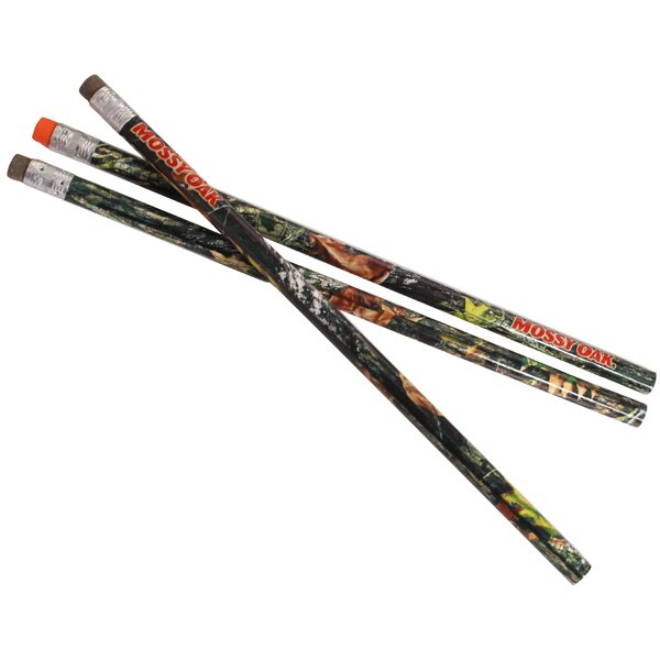 Mossy Oak Camo Pencils,  favors,  8 count