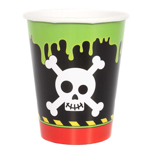 Mad Slime Scientist Cups,  9 ounce,  8 count