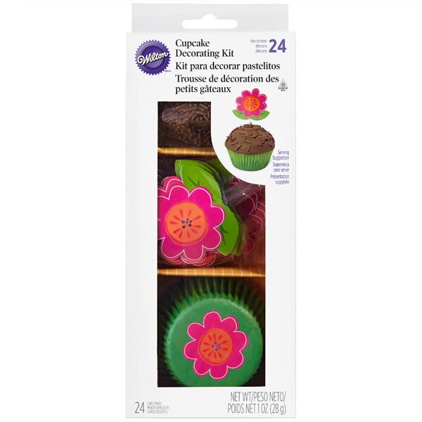 Flower Cupcake Decorating Kit 24 count