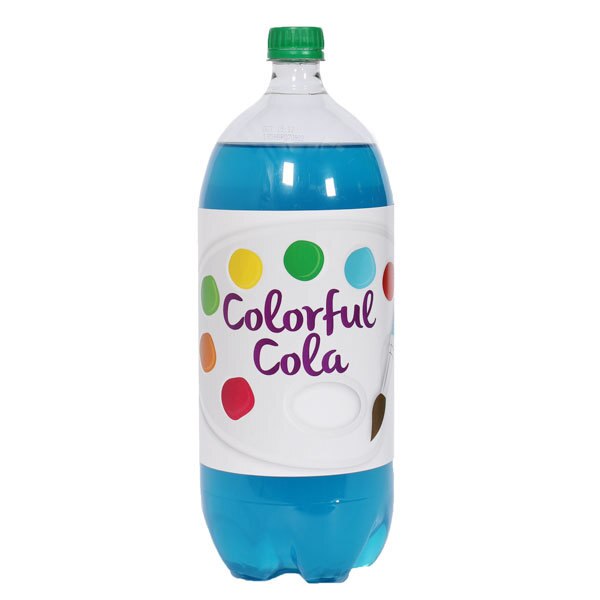 Lil Artist Bottle Labels 2-liter Soda,  5 x 15 inch,  set of 8