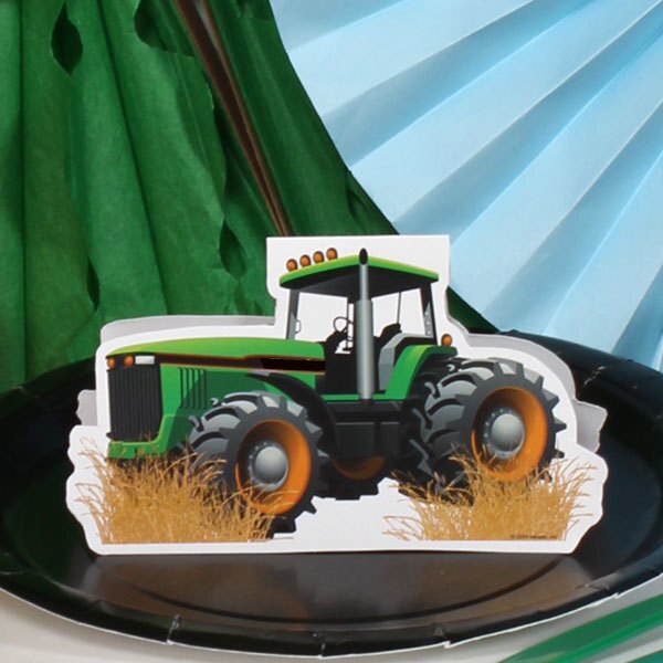 Farm Tractor Table Decorations DIY Cutouts,  12.5 x 18.5 inch,  4 sheets